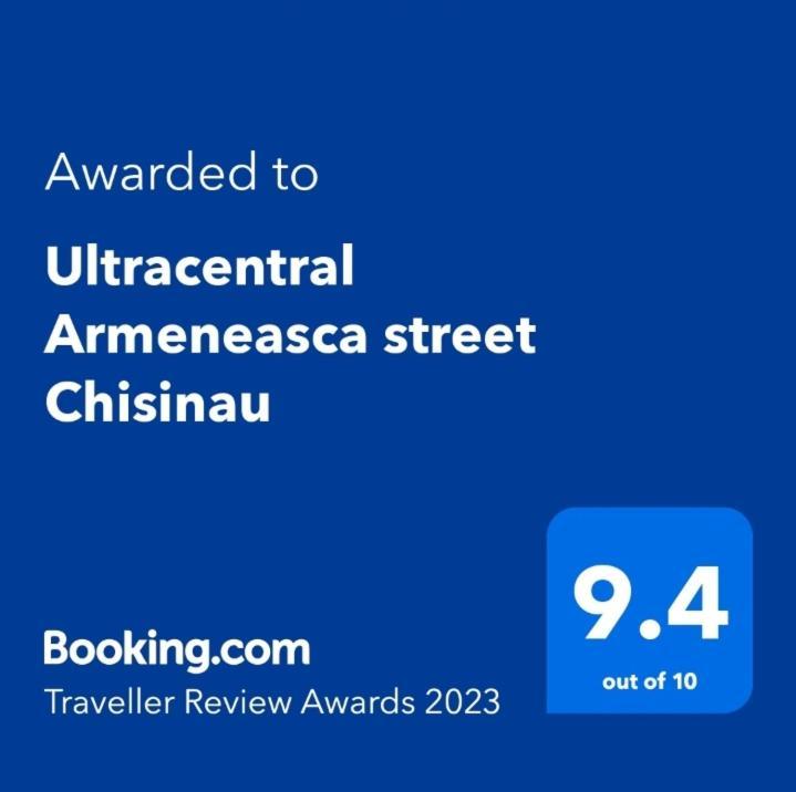 Ultracentral Armeneasca Street Chisinau Bagian luar foto